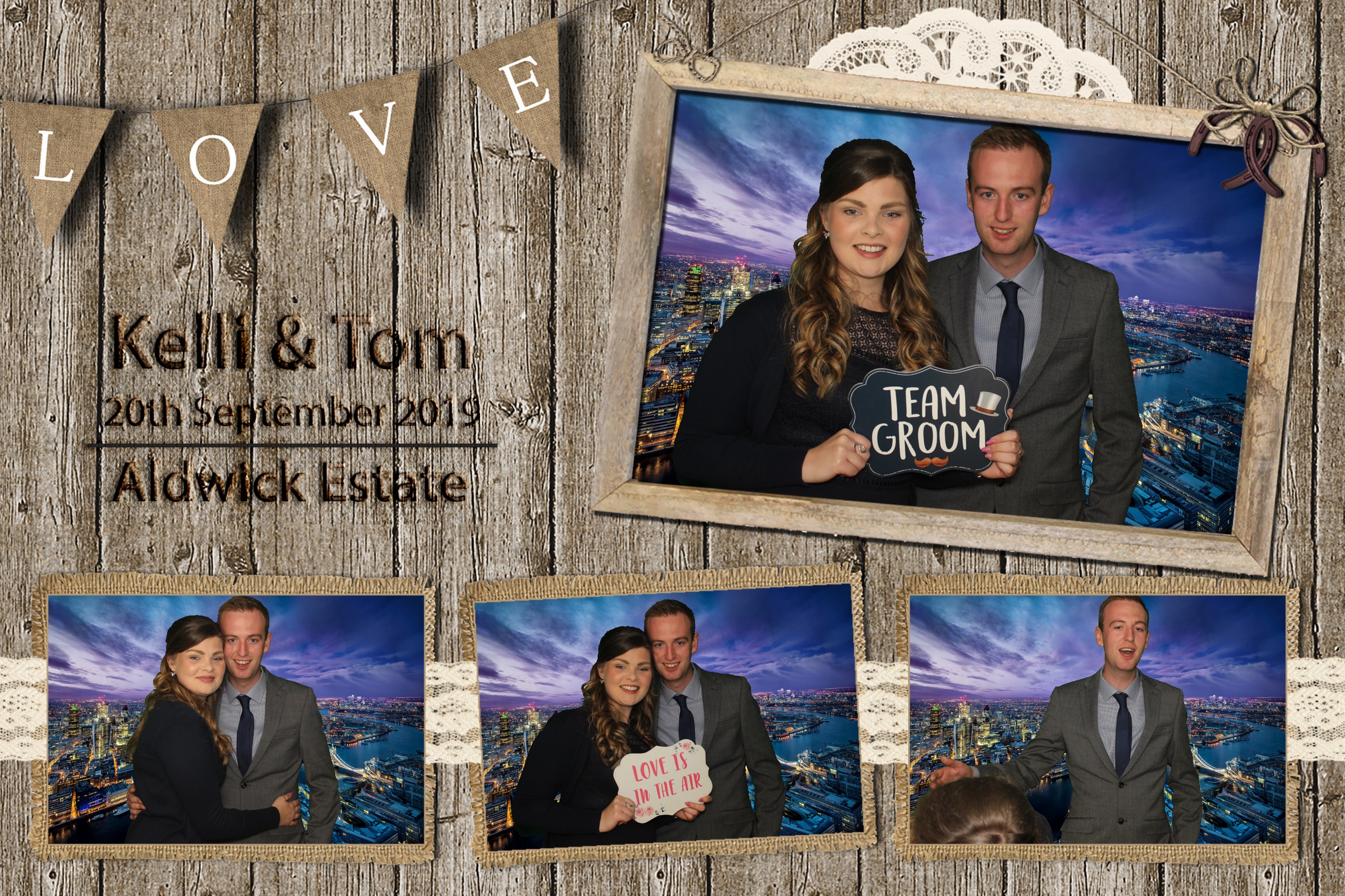 Kelli & Tom's Wedding | View more photos from the event at images.mobile-photo-booth.com/u/MobilePhotoBoothUK/Kelli-Toms-Wedding